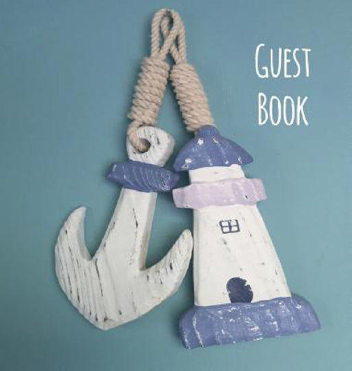 Guest Book, Visitors Book, Guests Comments, Vacation Home Guest Book, Beach House Guest Book, Comments Book, Visitor Book, Nautical Guest Book, Holida by Lollys Publishing