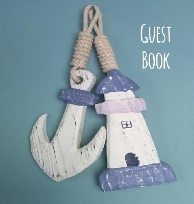 Guest Book, Visitors Book, Guests Comments, Vacation Home Guest Book, Beach House Guest Book, Comments Book, Visitor Book, Nautical Guest Book, Holida by Lollys Publishing