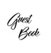 Black and White Guest Book, Weddings, Anniversary, Party's, Special Occasions, Memories, Christening, Baptism, Visitors Book, Guests Comments, Vacatio by Lollys Publishing