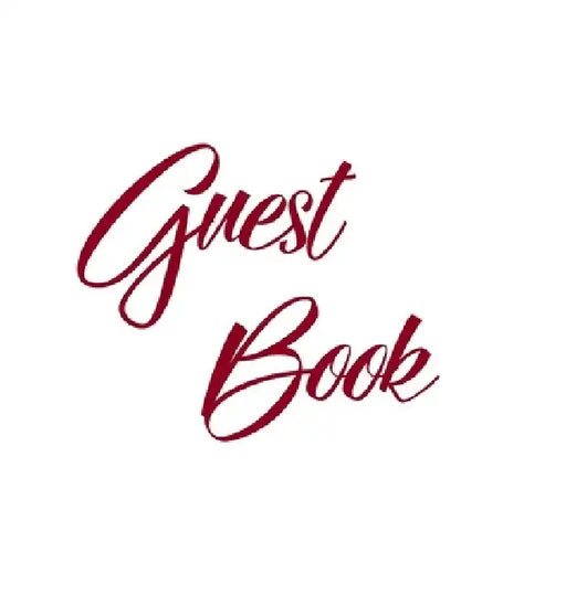 Burgundy Guest Book, Weddings, Anniversary, Party's, Special Occasions, Memories, Christening, Baptism, Visitors Book, Guests Comments, Vacation Home by Lollys Publishing