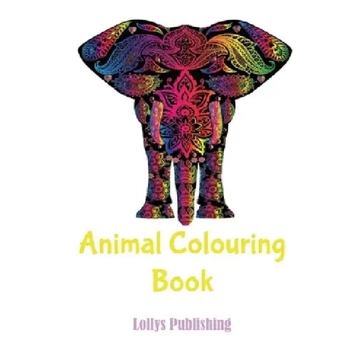 Animal colouring book: Mindfulness and Inspiring Animal Colouring Book by Lollys Publishing