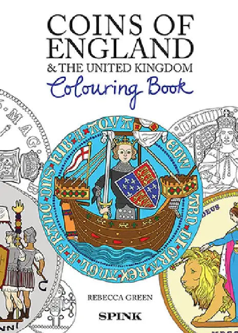 Coins of England Colouring Book by Rebecca Green
