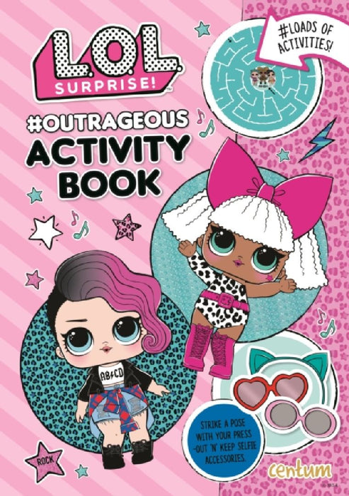 LOL Surprise! Press-Out & Play Activity Book  by JULIET CAREY AND ABI