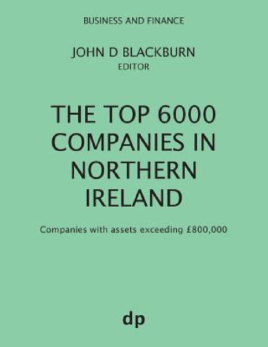 The Top 6000 Companies in Northern Ireland: Companies with assets exceeding £800,000 by John D. Blackburn