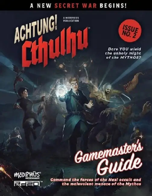 Achtung! Cthulhu 2D20 Gamemaster's Guide by Modiphius