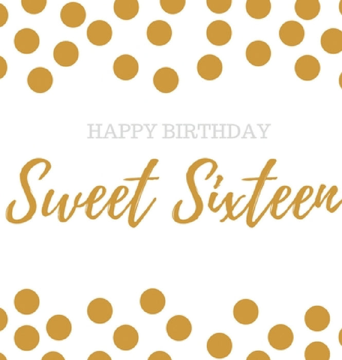 Happy 16th Birthday Guest book Sweet Sixteen: Guest book, party and birthday celebrations decor, memory book,16th birthday guest book, happy birthday by Lulu and Bell