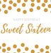Happy 16th Birthday Guest book Sweet Sixteen: Guest book, party and birthday celebrations decor, memory book,16th birthday guest book, happy birthday by Lulu and Bell