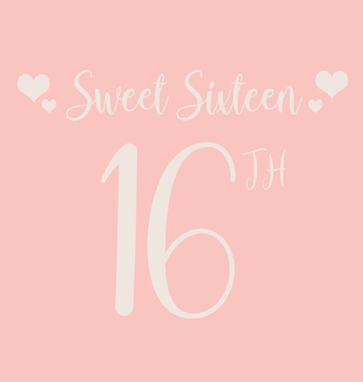 Happy 16th Birthday Guest Book (Hardcover): Sweet Sixteen Guest book, party and birthday celebrations decor, memory book, 16th birthday, happy birthda by Lulu and Bell