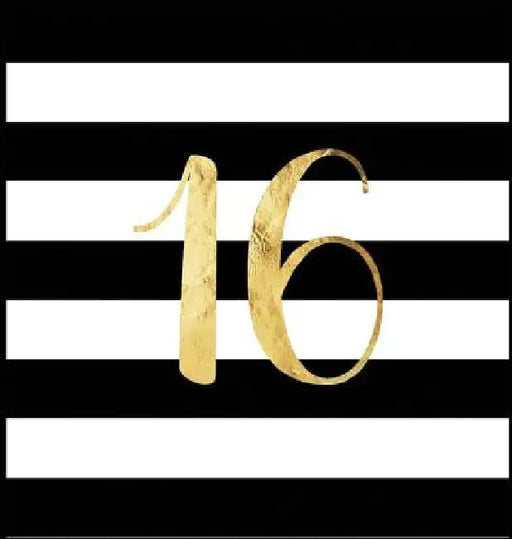 Happy 16th Birthday Guest Book (Hardcover): Sweet Sixteen Guest book, party and birthday celebrations decor, memory book, 16th birthday, happy birthda by Lulu and Bell
