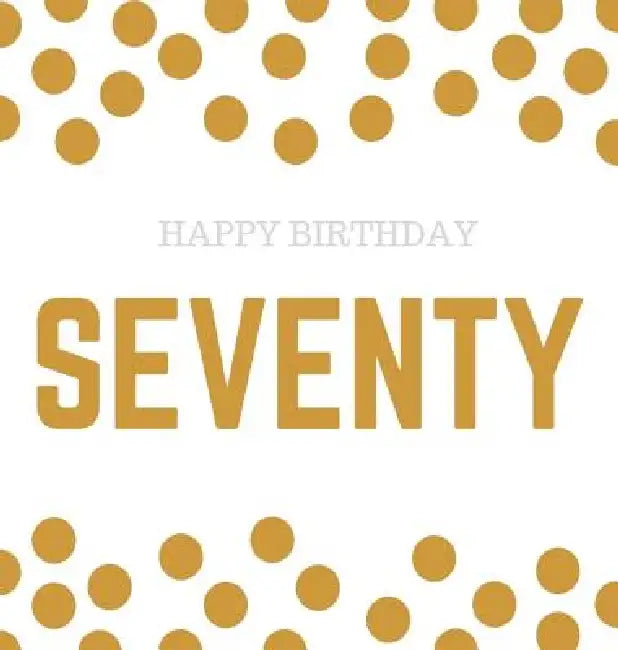 Happy 70th Birthday Guest Book (Hardcover): Happy 70th Birthday Guest book, party and birthday celebrations decor, memory book, 70th birthday, happy b by Lulu and Bell
