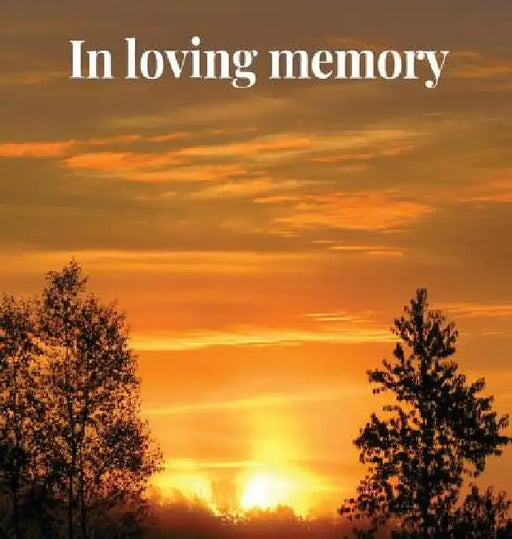 Memorial Guest Book (Hardback cover): Memory book, comments book, condolence book for funeral, remembrance, celebration of life, in loving memory fune by Lulu and Bell