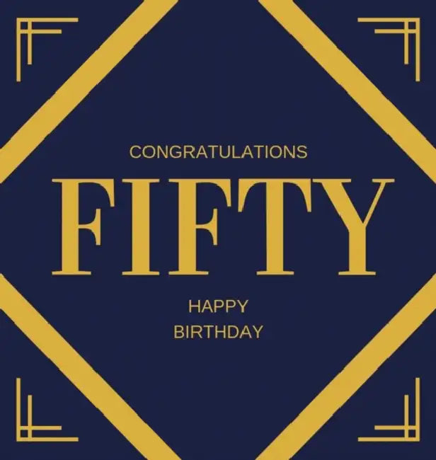 Happy 50th Birthday Guest Book (Hardcover): Happy 50th Birthday Guest book, party and birthday celebrations decor, memory book, fifty birthday, happy by Lulu and Bell