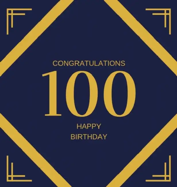 Happy 100th Birthday Guest Book (Hardcover): Happy 100th Birthday Guest book, party and birthday celebrations decor, memory book, scrapbook, one hundr by Lulu and Bell