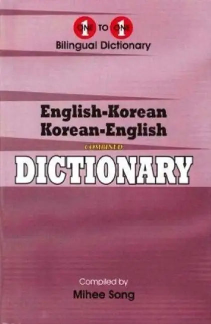 English-Korean & Korean-English One-to-One Dictionary (exam-suitable) by M Song