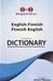 English-Finnish & Finnish-English One-to-One Dictionary Exam Suitable by J Maunus