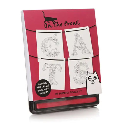 On the Prowl: Cats: Colour and Create Your Own Banners by Rupert Fawcett