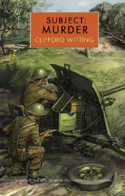 Subject: Murder by Clifford Witting