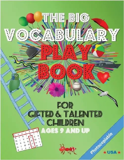 The Big Vocabulary Play Book for Gifted & Talented Children by Judge, Liz
