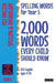 Spelling Words for Year 5: 2,000 Words Every Child Should Know (KS2 English Ages 9-10) by Stp Books
