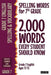 Spelling Words for 7th Grade: 2,000 Words Every Student Should Know (Grade 7 English Ages 12-13) by Stp Books
