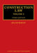 Construction Law by Julian Bailey