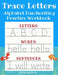 Trace Letters: Alphabet Handwriting Practice Workbook for Kids: ABC Print Handwriting Book & Preschool Writing Workbook with Sight Wo by Sarah Sanderson