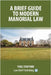 A Brief Guide to Modern Manorial Law by Stafford, Paul