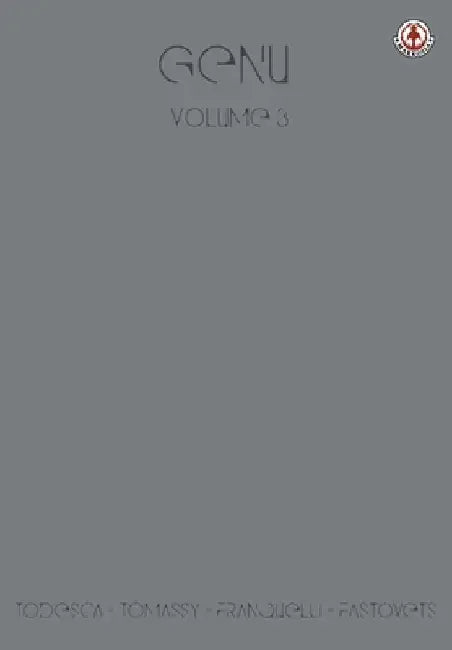 Genu: Volume 3 by Tommaso Todesca