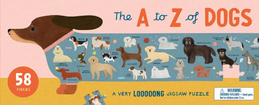 The A to Z of Dogs: A Jigsaw Puzzle by Illustrated By