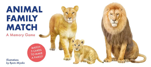 Animal Family Album: A Match-Three Memory Game by Illustrated By