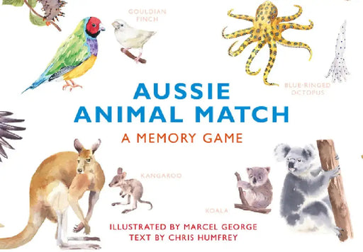 Aussie Animal Match: A Memory Game by Marcel George