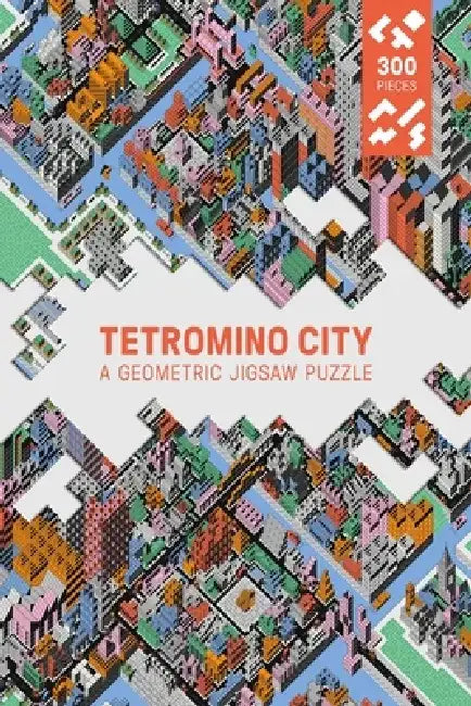 Tetromino City 300 Piece Gemoetric Jigsaw Puzzle: A Geometric Jigsaw Puzzle by Peter Judson