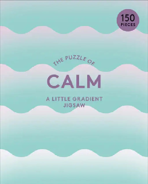 The Puzzle of Calm 150 Piece Puzzle: A Little Gradient Jigsaw by Therese Vandling