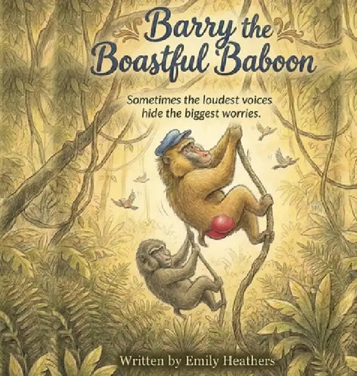 Barry the Boastful Baboon: Sometimes the loudest voices hide the biggest worries. by Emily Heathers