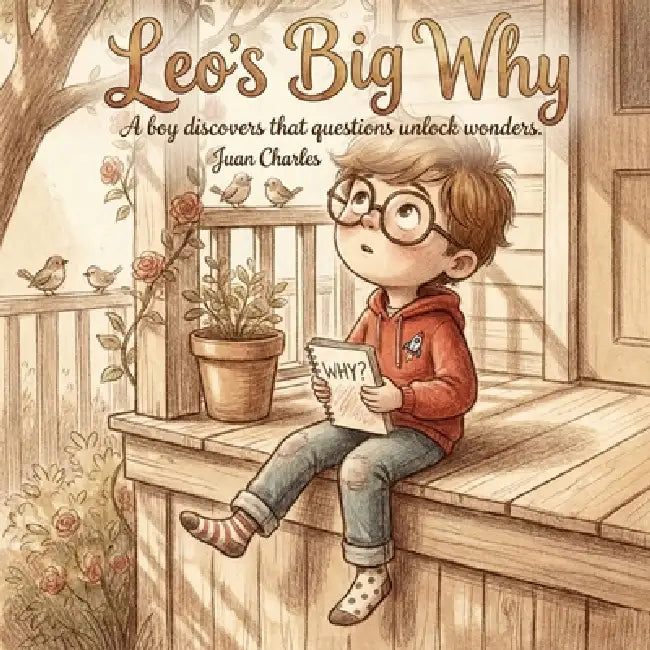 Leo's Big Why: A boy discovers that questions unlock wonders by Juan Charles
