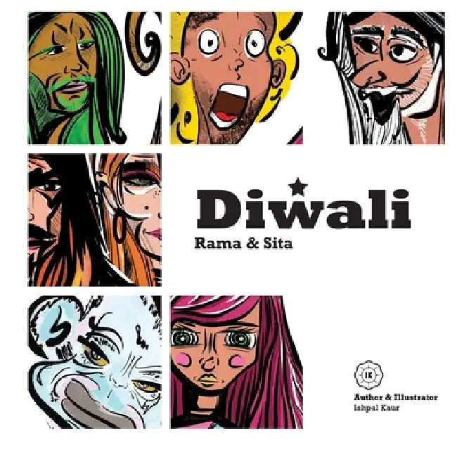 Diwali: Rama & Sita by Ishpal Kaur Dhillon