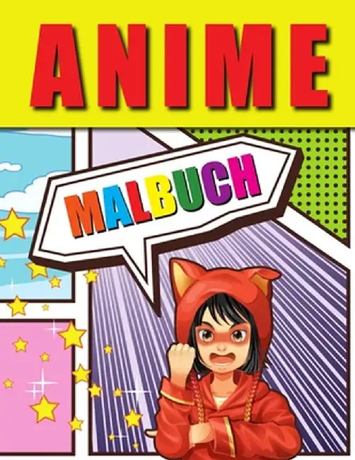 Anime Malbuch: Liebenswerte Anime-Farbseiten, Manga-Malbuch für Kinder und Erwachsene mit entspannenden Stressabbau-Motiven by Amelia Sealey