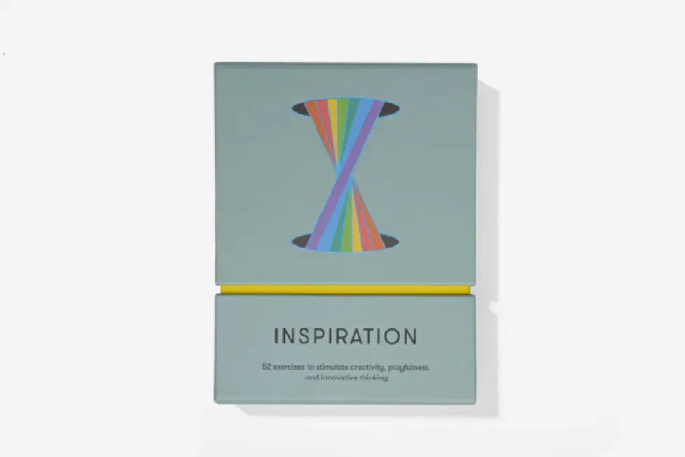 Inspiration Cards: 52 Exercises to Stimulate Creativity, Playfulness and Innovative Thinking by The School of Life