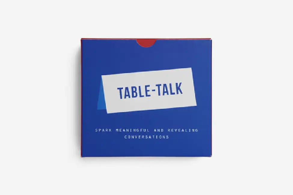 Table Talk: spark meaningful and revealing conversations by The School of Life