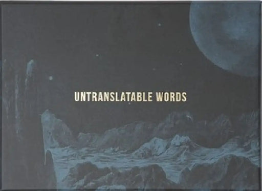 Untranslatable Words by The School of Life