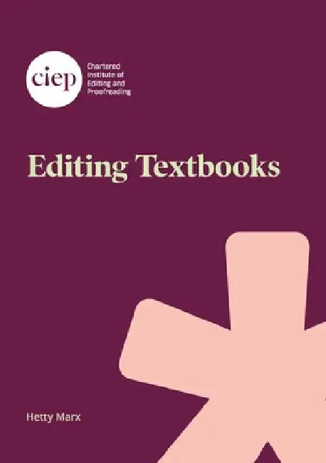 Editing Textbooks by Hetty Marx