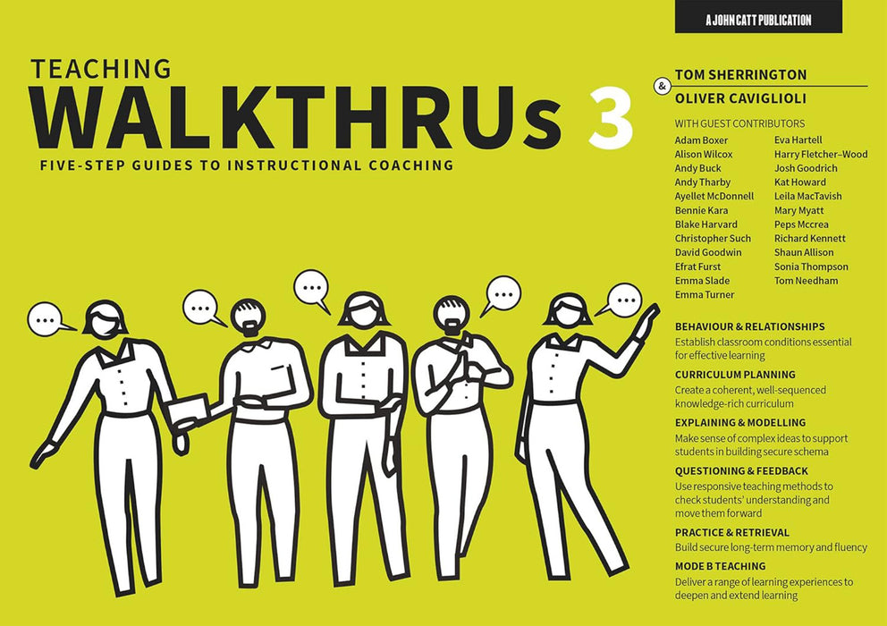 Teaching Walkthrus 3: Five-Step Guides to Instructional Coaching