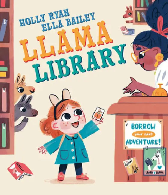 Llama Library by Holly Ryan