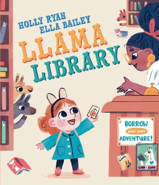 Llama Library by Holly Ryan