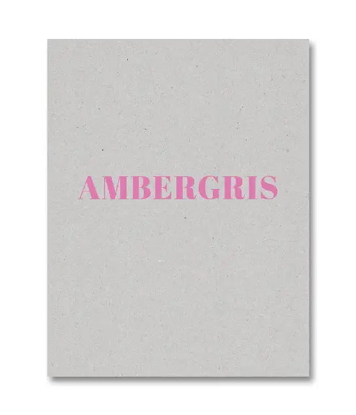 Verdigris  Ambergris by Paul Graham