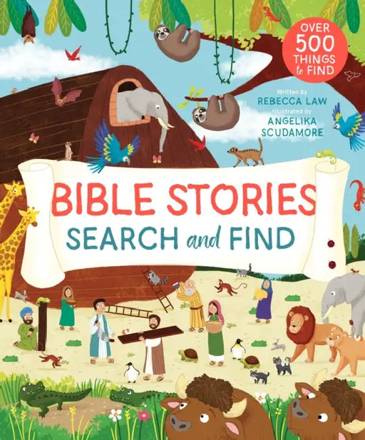 Bible Stories Search and Find by Rebecca Law