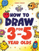 How to Draw for 3-5 Year Olds: Learn to Draw Cute Pets, Farm Animals and Other Magical Things Book for Kids Age 3+ by Robin, Anna