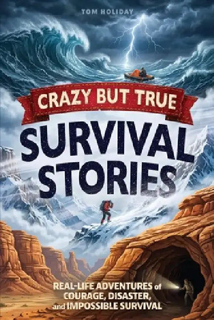 Crazy But True Survival Stories: Real-Life Escapes, Impossible Odds & People Who Refused to Die by Tom Holiday