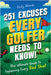 251 Excuses Every Golfer Needs to Know!: The Ultimate Guide to Explaining Every Bad Shot (A Funny Golf Gift) by Woods, Ricky