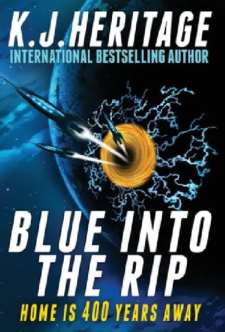 Blue Into The Rip by K. J. Heritage